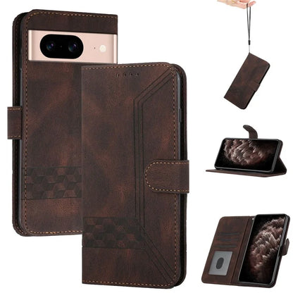 YX0010 Series for Google Pixel 8a Wallet Leather Case Protective Phone Cover