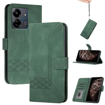 YX0010 Series for Xiaomi Redmi 13C 4G / 5G / Poco C65 4G Leather Case Phone Wallet Stand