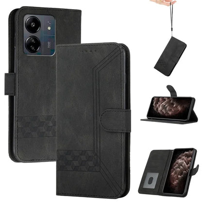 YX0010 Series for Xiaomi Redmi 13C 4G / 5G / Poco C65 4G Leather Case Phone Wallet Stand