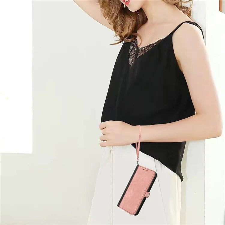 YX0020 For Google Pixel 8a Leather Case Wallet Flip Mobile Phone Cover