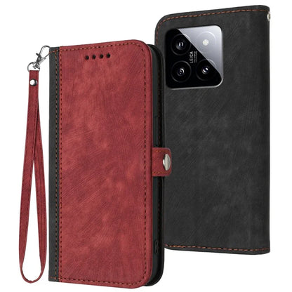 YX0020 For Xiaomi 14 Leather Case Sleeve Wallet Phone Cover