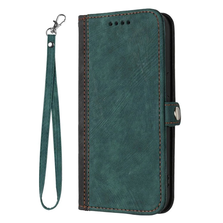 YX0020 For OnePlus 12 5G Leather Wallet Phone Case Side Magnetic Button