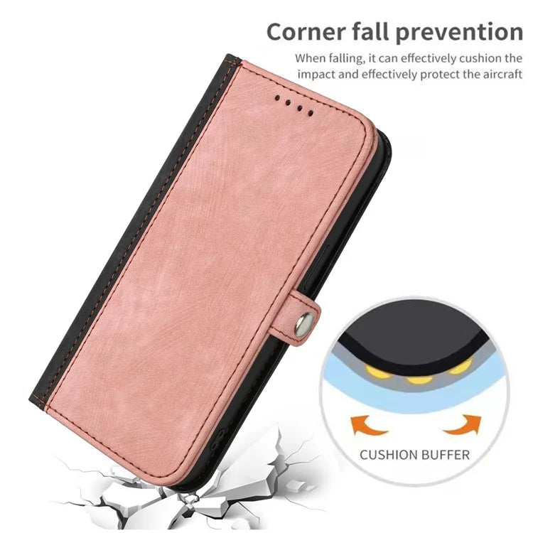 YX0020 For OnePlus 12 5G Leather Wallet Phone Case Side Magnetic Button
