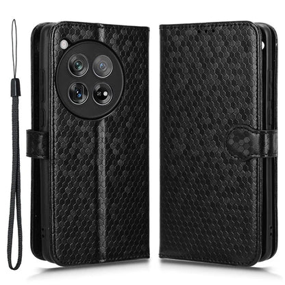 For OnePlus 12 5G Magnetic Case PU Leather+TPU Imprinted Wallet Phone Protector