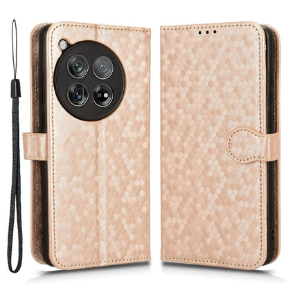 For OnePlus 12 5G Magnetic Case PU Leather+TPU Imprinted Wallet Phone Protector