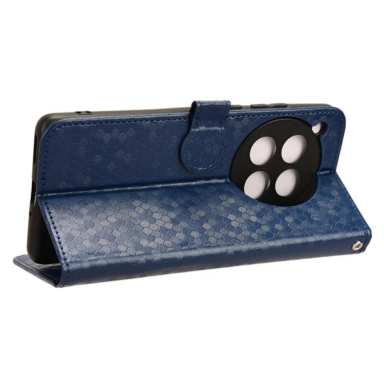 For OnePlus 12 5G Magnetic Case PU Leather+TPU Imprinted Wallet Phone Protector