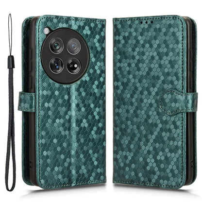 For OnePlus 12 5G Magnetic Case PU Leather+TPU Imprinted Wallet Phone Protector