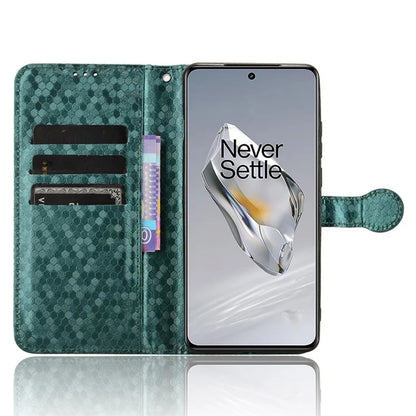 For OnePlus 12 5G Magnetic Case PU Leather+TPU Imprinted Wallet Phone Protector