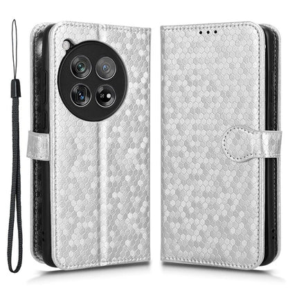 For OnePlus 12 5G Magnetic Case PU Leather+TPU Imprinted Wallet Phone Protector