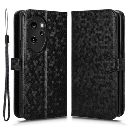 For Honor 100 Pro 5G Magnetic Case Leather Shockproof Phone Wallet Protector with Strap