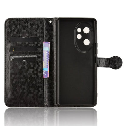 For Honor 100 Pro 5G Magnetic Case Leather Shockproof Phone Wallet Protector with Strap