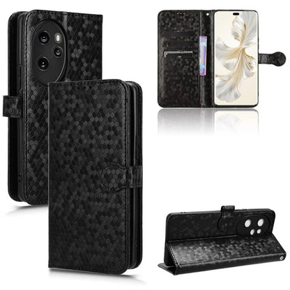 For Honor 100 Pro 5G Magnetic Case Leather Shockproof Phone Wallet Protector with Strap