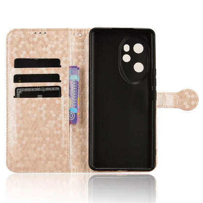 For Honor 100 Pro 5G Magnetic Case Leather Shockproof Phone Wallet Protector with Strap