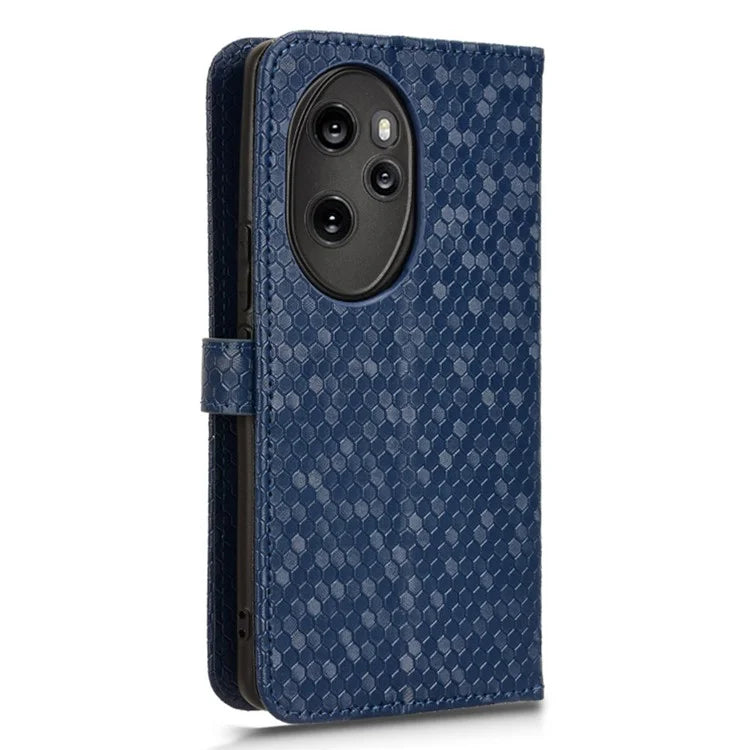 For Honor 100 Pro 5G Magnetic Case Leather Shockproof Phone Wallet Protector with Strap