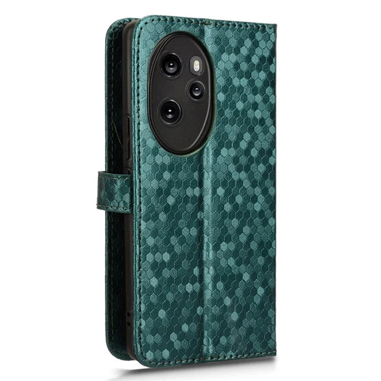 For Honor 100 Pro 5G Magnetic Case Leather Shockproof Phone Wallet Protector with Strap