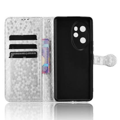 For Honor 100 Pro 5G Magnetic Case Leather Shockproof Phone Wallet Protector with Strap