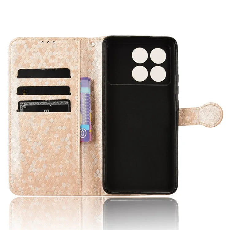For Xiaomi Redmi K70 5G / K70 Pro 5G Case PU Leather+TPU Shock Absorbing Phone Guard Cover