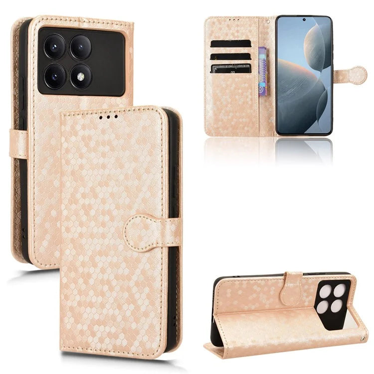 For Xiaomi Redmi K70 5G / K70 Pro 5G Case PU Leather+TPU Shock Absorbing Phone Guard Cover