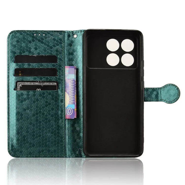 For Xiaomi Redmi K70 5G / K70 Pro 5G Case PU Leather+TPU Shock Absorbing Phone Guard Cover