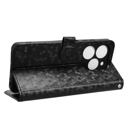 Phone Case for Transsion Tecno Pop 8 / Spark Go 2024 4G / Spark 20C Shell Dot Imprinted Wallet Stand Cover