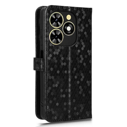 Phone Case for Transsion Tecno Pop 8 / Spark Go 2024 4G / Spark 20C Shell Dot Imprinted Wallet Stand Cover