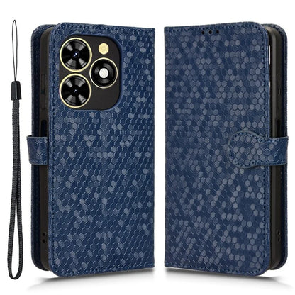 Phone Case for Transsion Tecno Pop 8 / Spark Go 2024 4G / Spark 20C Shell Dot Imprinted Wallet Stand Cover