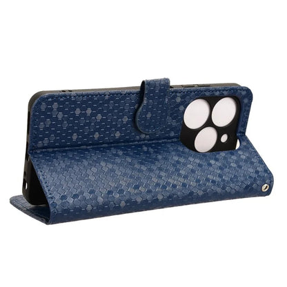Phone Case for Transsion Tecno Pop 8 / Spark Go 2024 4G / Spark 20C Shell Dot Imprinted Wallet Stand Cover