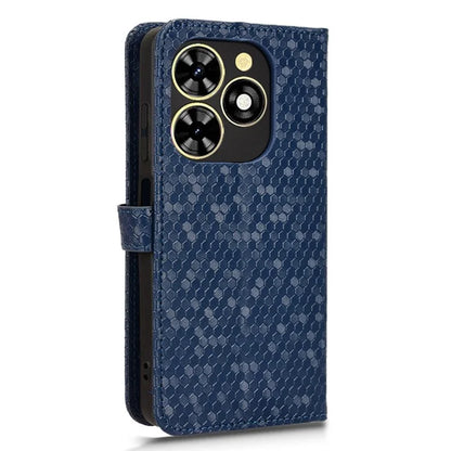Phone Case for Transsion Tecno Pop 8 / Spark Go 2024 4G / Spark 20C Shell Dot Imprinted Wallet Stand Cover