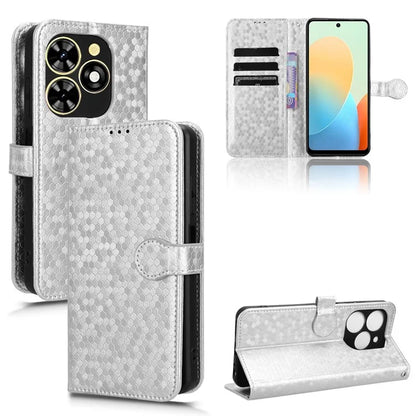 Phone Case for Transsion Tecno Pop 8 / Spark Go 2024 4G / Spark 20C Shell Dot Imprinted Wallet Stand Cover