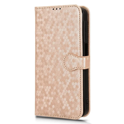 For Samsung Galaxy A15 4G / A15 5G Case Dot Imprinted Leather Shockproof Phone Stand Cover