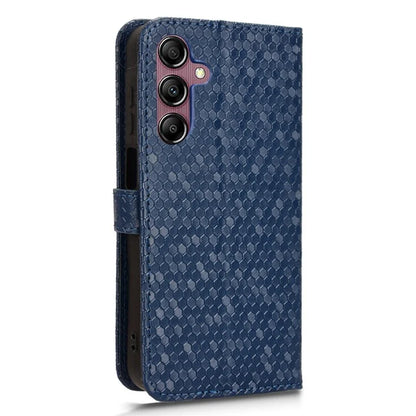For Samsung Galaxy A15 4G / A15 5G Case Dot Imprinted Leather Shockproof Phone Stand Cover