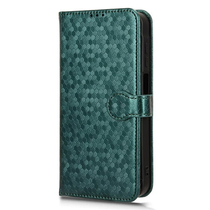 For Samsung Galaxy A15 4G / A15 5G Case Dot Imprinted Leather Shockproof Phone Stand Cover