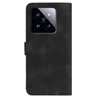 For Xiaomi 14 Pro Leather Wallet Case YX0030 Smile Series Card Holder Full Protection Cover