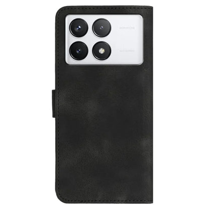 YX0030 For Xiaomi Redmi K70 5G / K70 Pro 5G Leather Case Smile Pattern Wallet Flip Cover