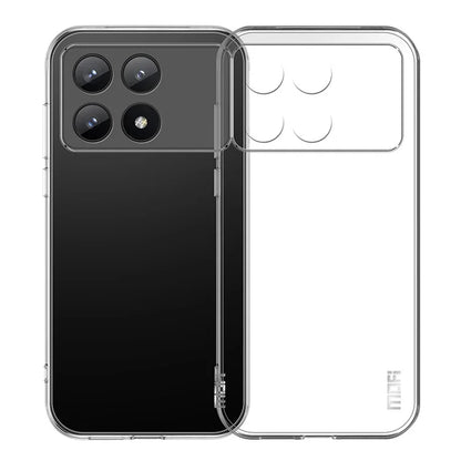 MOFI For Xiaomi Redmi K70 5G / K70 Pro 5G Soft Phone Case Clear TPU Phone Cover