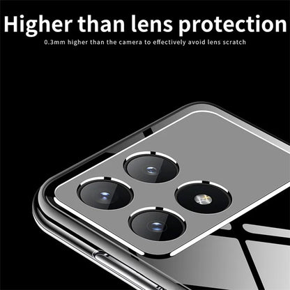 MOFI For Xiaomi Redmi K70 5G / K70 Pro 5G Soft Phone Case Clear TPU Phone Cover