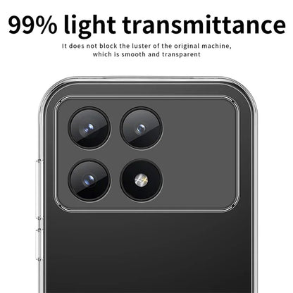 MOFI For Xiaomi Redmi K70 5G / K70 Pro 5G Soft Phone Case Clear TPU Phone Cover
