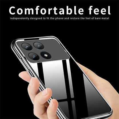 MOFI For Xiaomi Redmi K70 5G / K70 Pro 5G Soft Phone Case Clear TPU Phone Cover