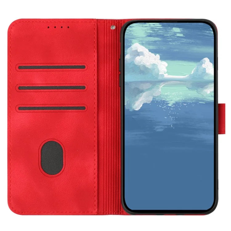 YX0040 Wallet Case for Xiaomi 14 Pro PU Leather Folio Flip Stand Cover Imprinted Pattern