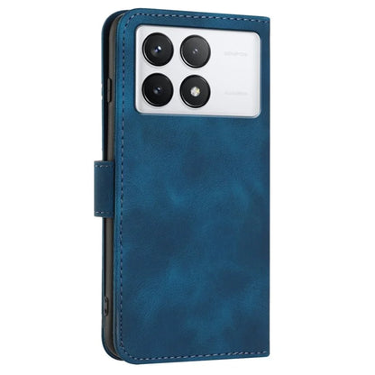YX0040 For Xiaomi Redmi K70 5G / K70 Pro 5G Wallet Case Imprinted Geometric PU Leather Phone Cover
