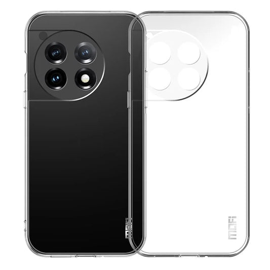 MOFI For OnePlus 12 5G Anti-Dust Cover TPU Phone Shell Clear Phone Case