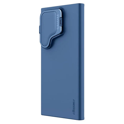 NILLKIN Camshield Silky Prop for Samsung Galaxy S24 Ultra Silicone+PC Phone Case Lens Cover Kickstand