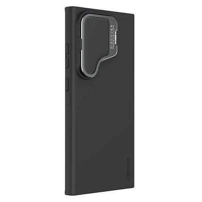 NILLKIN Camshield Silky Prop for Samsung Galaxy S24 Ultra Silicone+PC Phone Case Lens Cover Kickstand