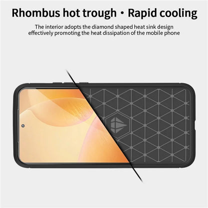 MOFI JK TPU Series-1 For Xiaomi Redmi K70 5G / K70 Pro 5G TPU Phone Case Carbon Fiber Texture