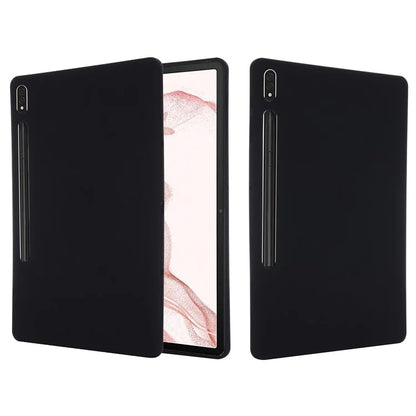 For Samsung Galaxy Tab S9 FE+ Liquid Silicone Case Soft Touch Tablet Cover