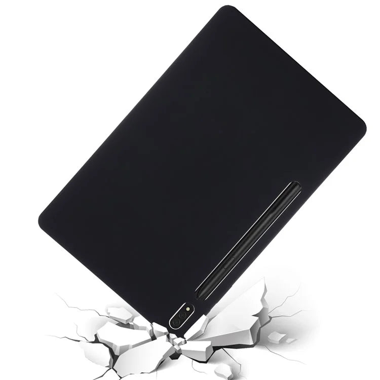For Samsung Galaxy Tab S9 FE+ Liquid Silicone Case Soft Touch Tablet Cover