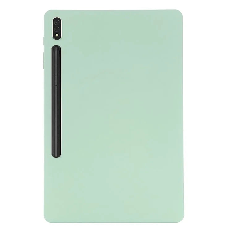 For Samsung Galaxy Tab S9 FE+ Liquid Silicone Case Soft Touch Tablet Cover
