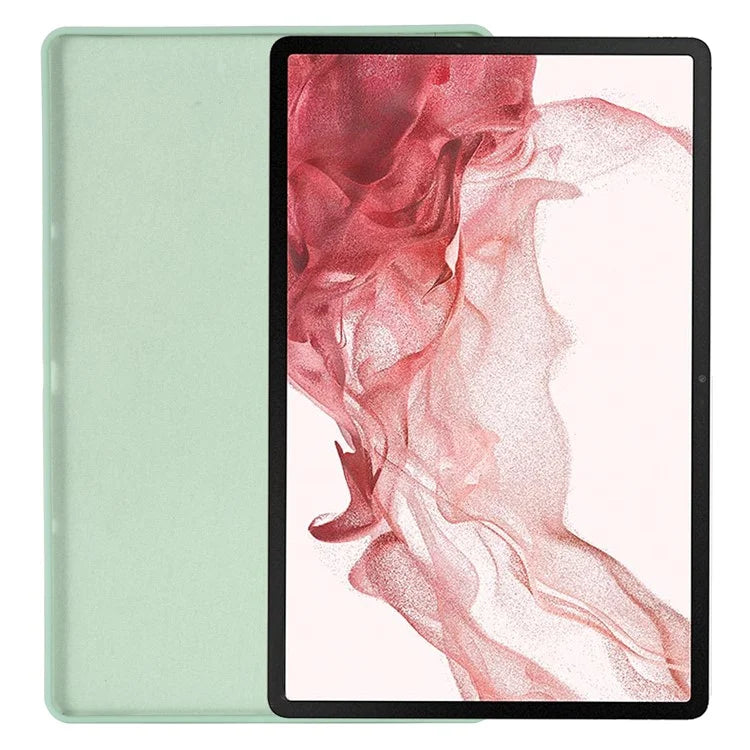 For Samsung Galaxy Tab S9 FE+ Liquid Silicone Case Soft Touch Tablet Cover