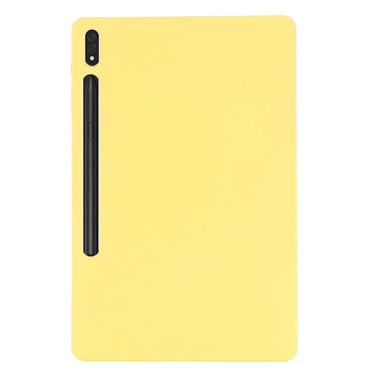 For Samsung Galaxy Tab S9 FE+ Liquid Silicone Case Soft Touch Tablet Cover