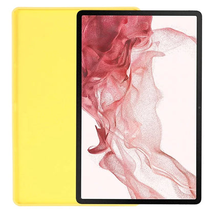For Samsung Galaxy Tab S9 FE+ Liquid Silicone Case Soft Touch Tablet Cover